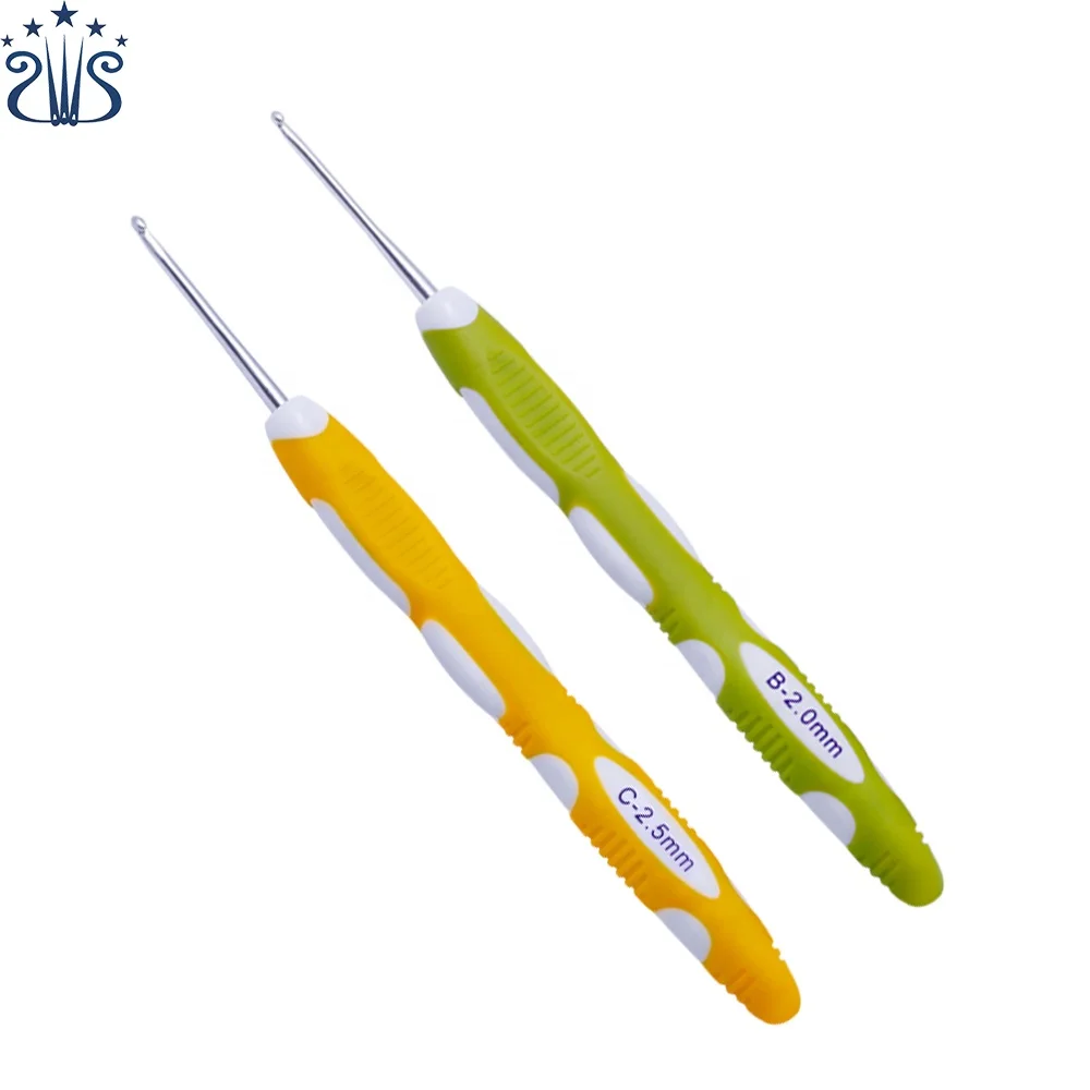 9pcs Home Use Sewing Tool Set Aluminum Crochet Hooks Needles Stitches Knitting Craft Case Crochet Set Case Crochet Set