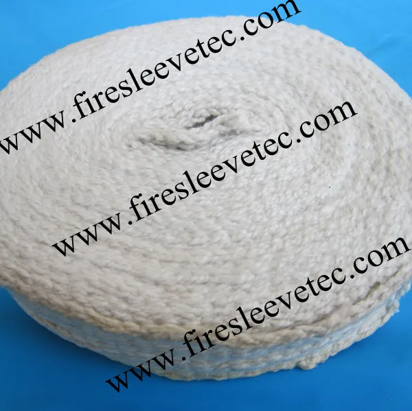 Ceramic fiber wrap header