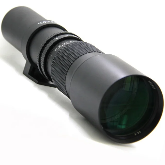 Wholesale Professional  500mm f/8-32 Long Range Zoom Camera Lens For Dslr Digital Camera