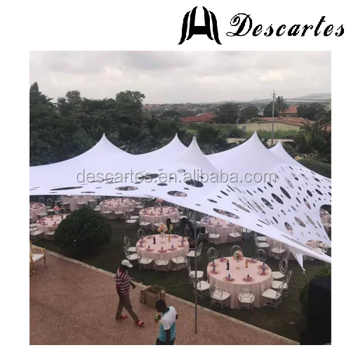10x20m White Outdoor Big Hole Stretch Wedding Tent for 150 Seater