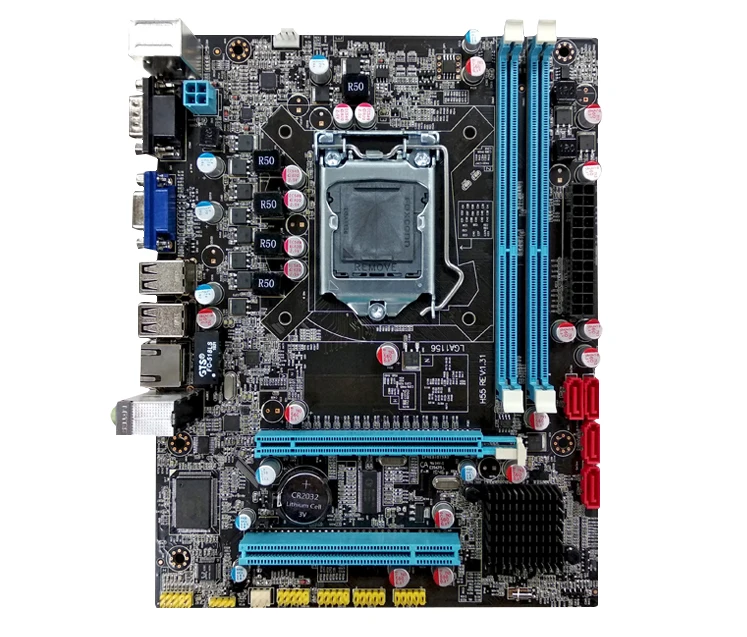 
Industrial Lga 1156 H55 motherboard support Max 16GB RAM 