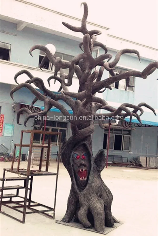 Lsws15121210 где купить на заказ искусственного жуткий дерево для хэллоуин декор