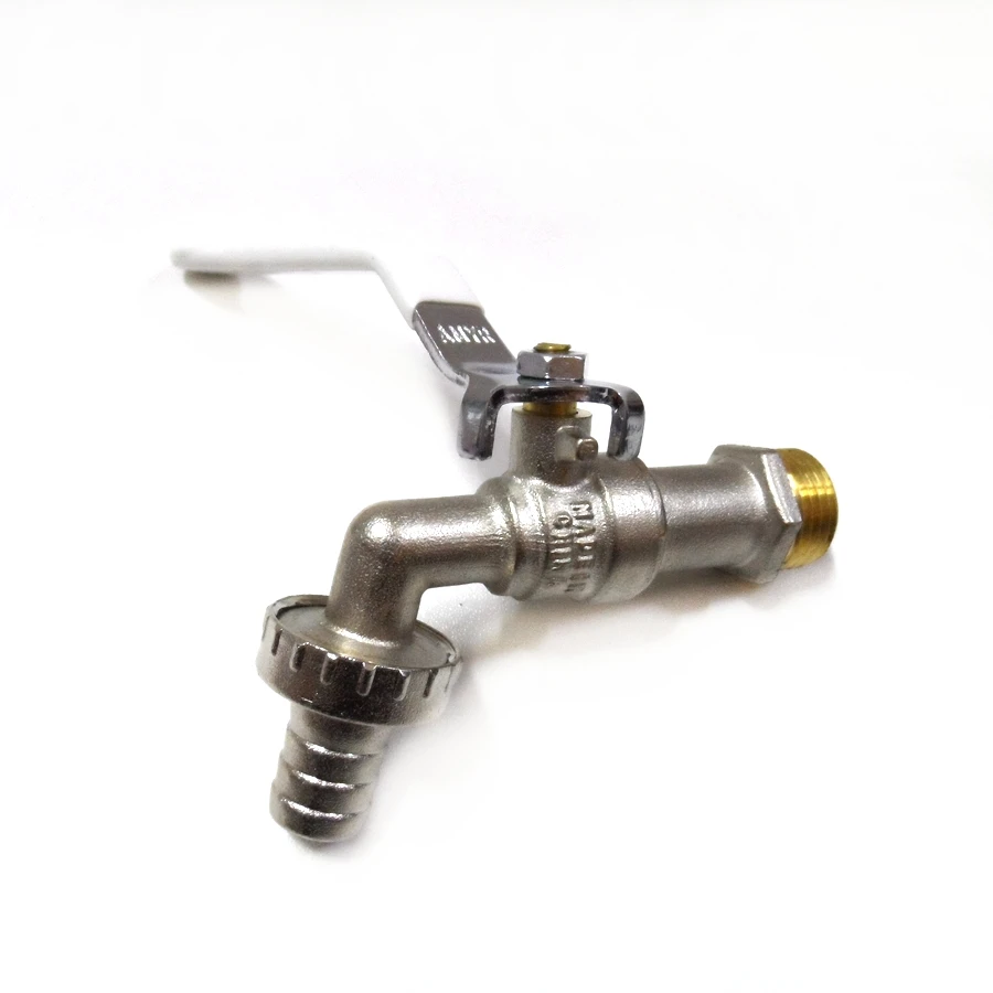 Лидер продаж, кран 1/2 дюйма, цинковая ручка, пластиковый разъем, латунные краны Bibcock, Цинковый высококачественный кухонный кран