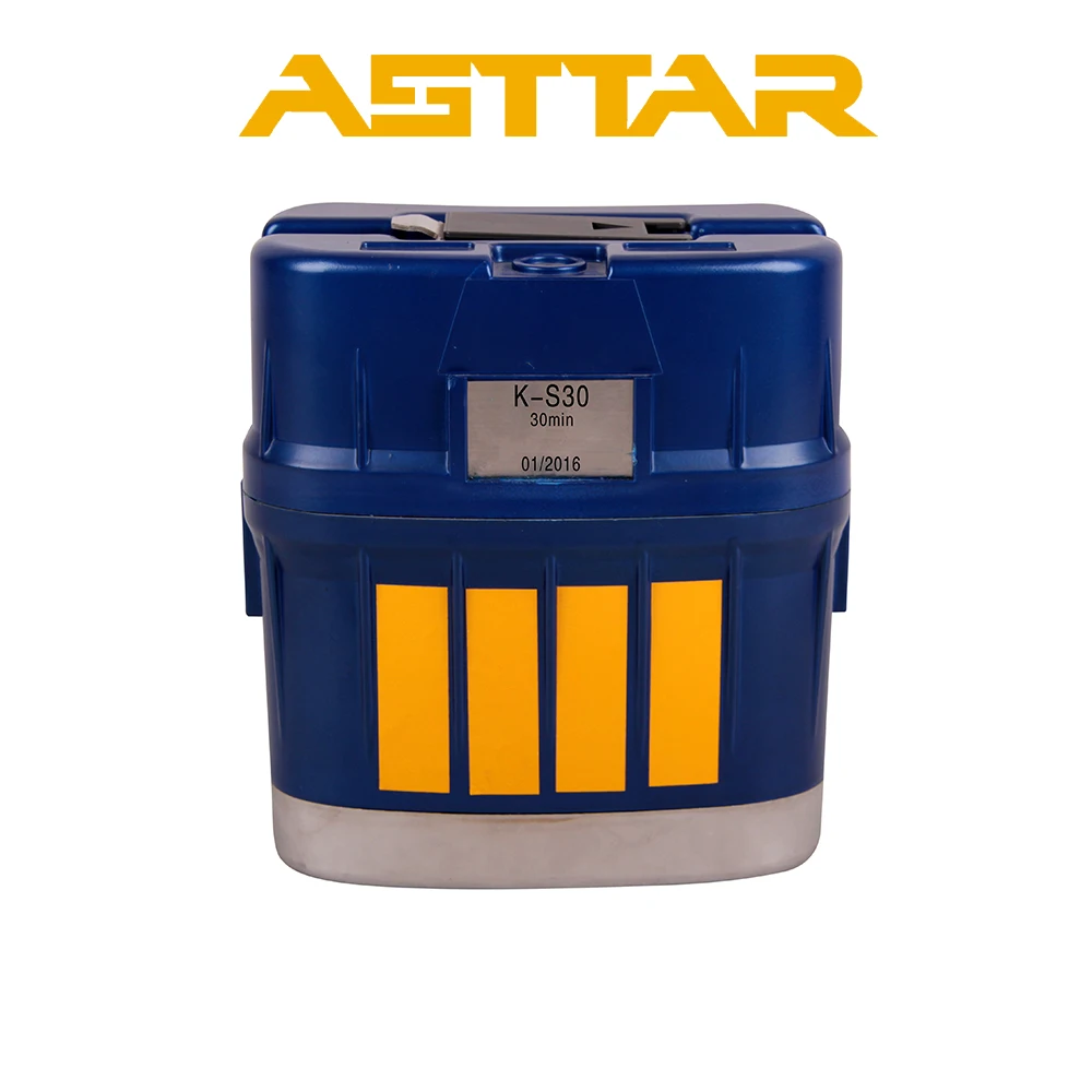  Asttar K-S30 30 минут экстренного выхода химическое кислородное дыхательное устройство самоспасатель для горных работ с ATEX