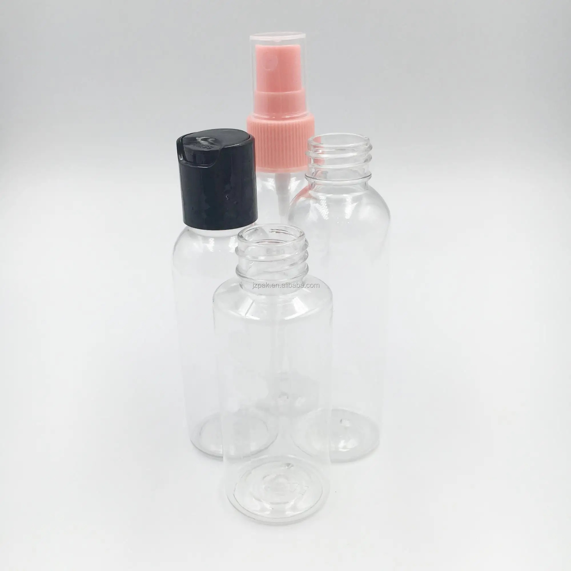 2 oz spray pet bottles 60 ml amber plastic bottle with fine mist sprayer 30ml 50ml 100ml 120ml 150ml