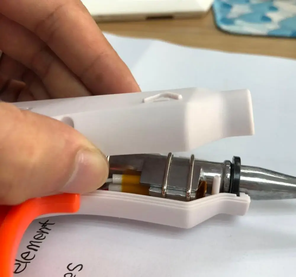 Шэньчжэнь, Заводская поставка, низкая цена, электрический нагревательный элемент PTC для термоклеевого пистолета, 12 В, 24 В, 40 Вт, 60 Вт