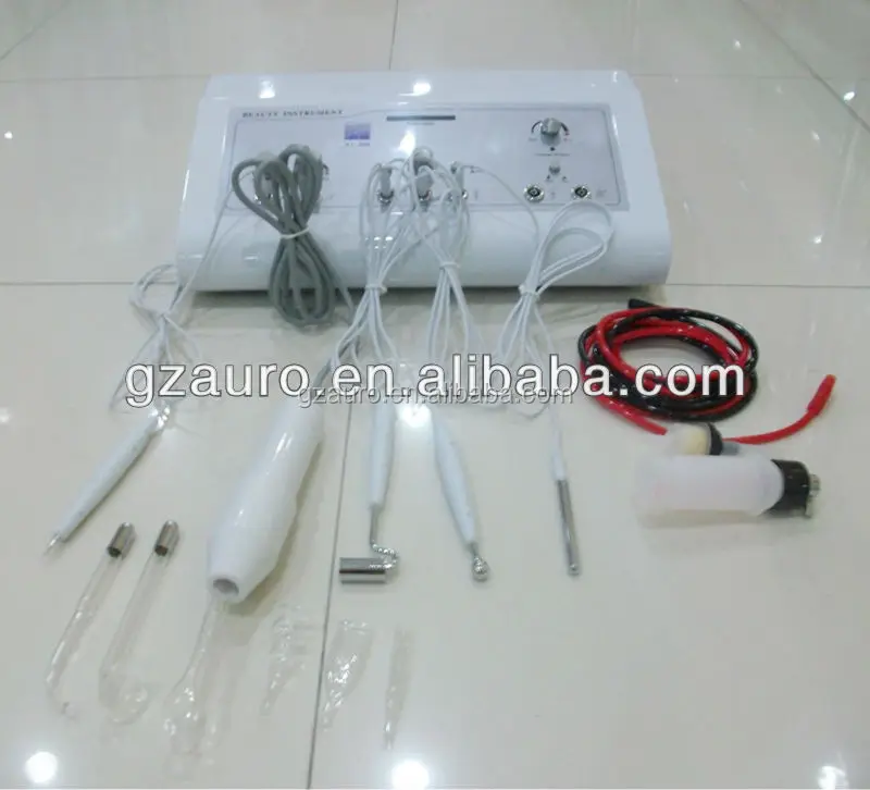 AU-506 5 in 1 High Frequency Ultrasonic Galvanic Facial Machine for Salon Use Facial Treatment