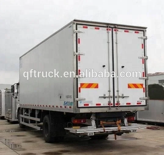 8 Ton Capacity Refrigerated Truck/8000kg Loading Frozen Box Lorry/8Ton Freezer Truck