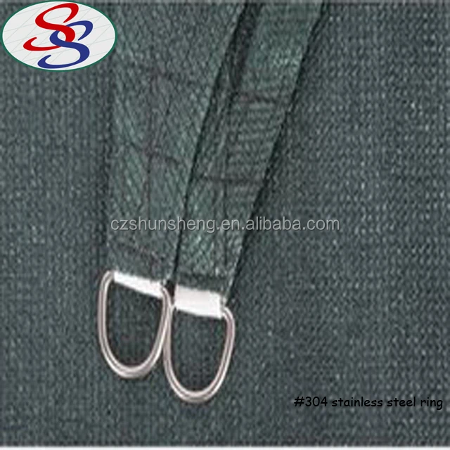 100% virgin HDPE outdoor sun shade sail with 90% shade rate