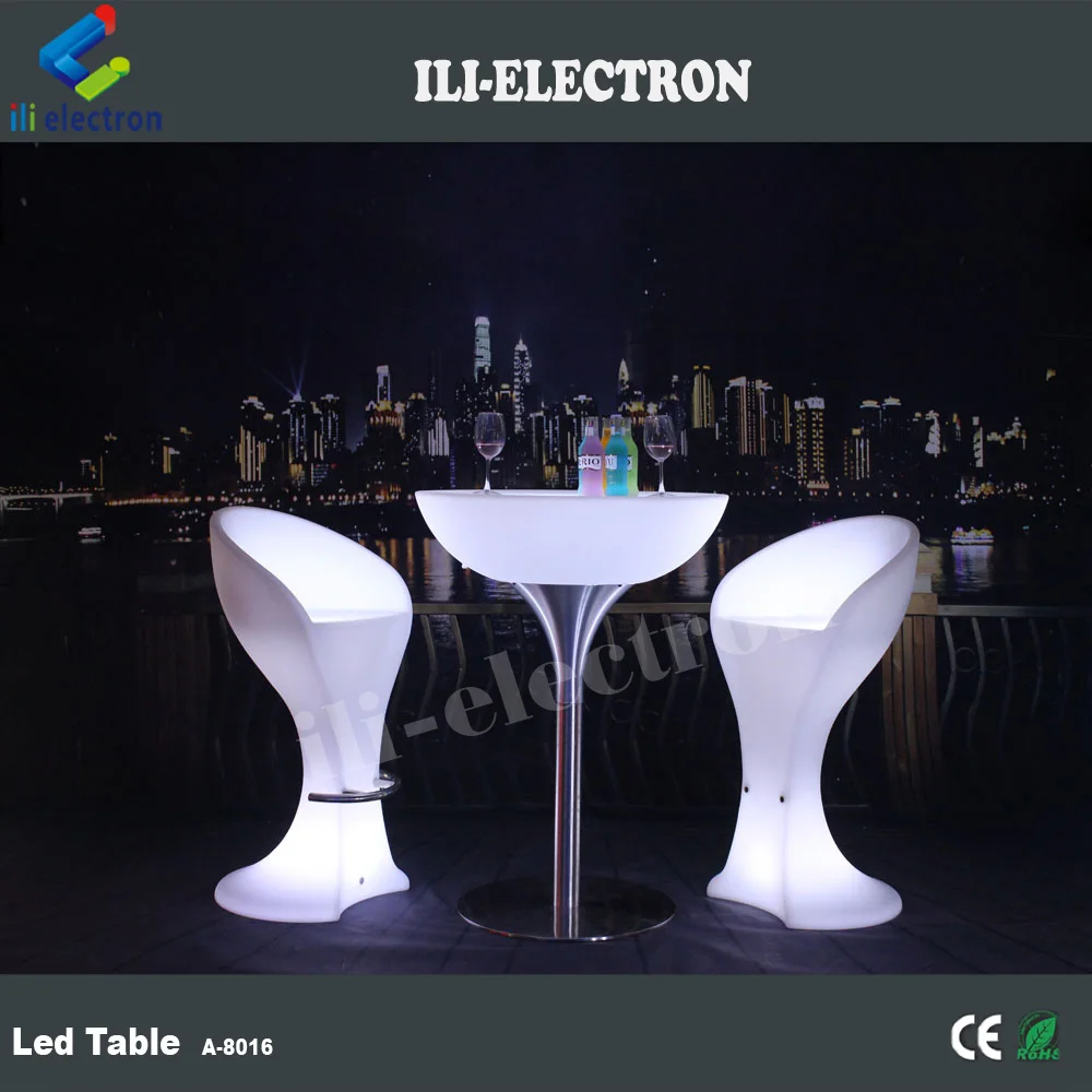 Attractive RGB remote control outdoor event led furniture