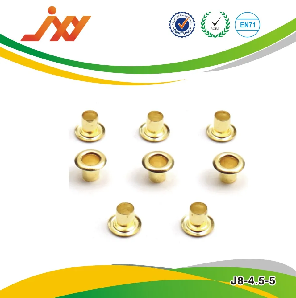 stainless steel eyelet for leather bag