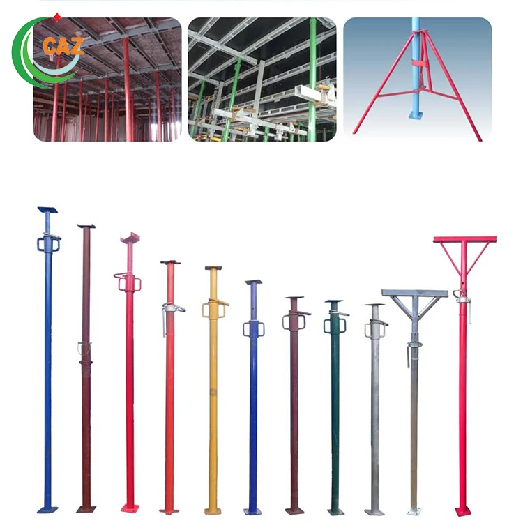 
Scaffolding Parts Name Steel Telescopic Pole Shores Sri Lanka Acro Jack for Construction 