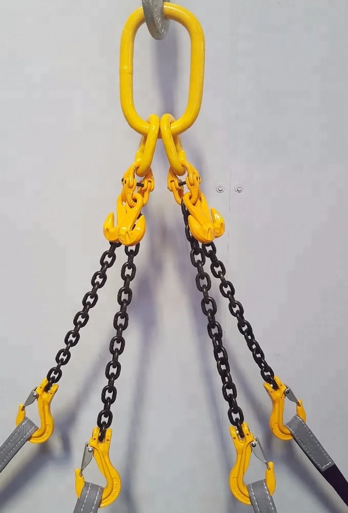 Alloy steel G80 Lifting chain sling/lifting chain with hooks
