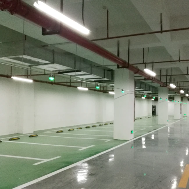 Smart Integrated Ultrasonic Parking Guidance System PGS Ultrasonic for Smart Parking System