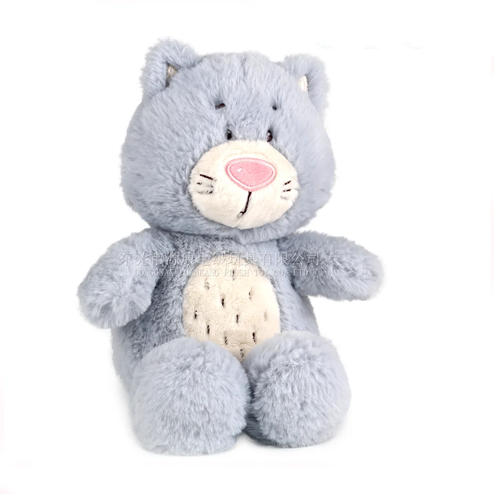 plush toy manufacturer Professional Personalized Customised Made Baby Sky Blue Color Soft Plush Stuffed Doll Teddy Bear