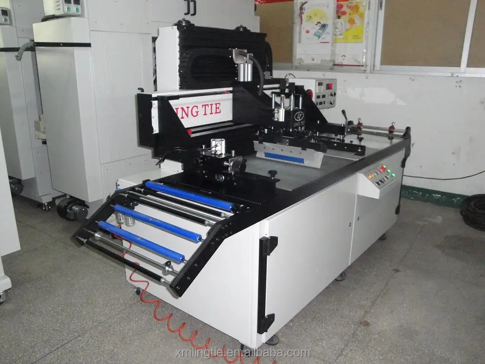 Label Ribbon Automatic Silk Screen Printing Machine