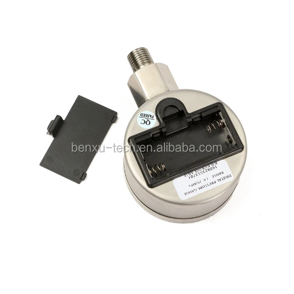 
0-25Mpa Metal Case Battery-powered Digital Pressure Gauge 