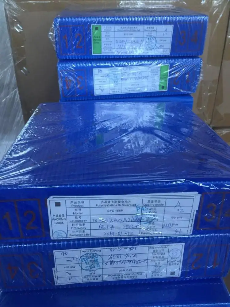 Topsky high efficiency poly solar cell 4BB 5BB price solar cell