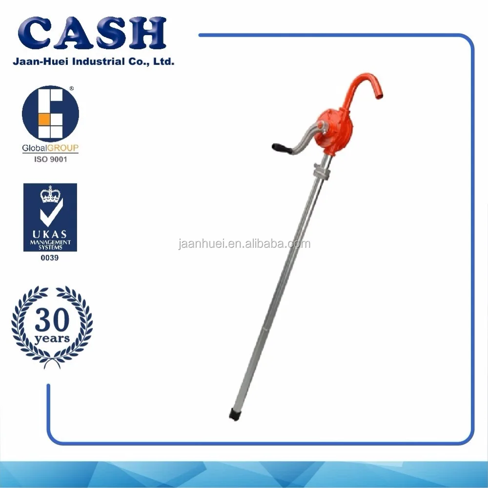 transfer pump kit with manual grease rotary hand oil pump