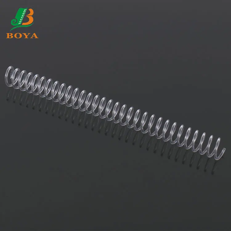 
Plastic Binding Wire Spiral Coil Binding Ring Plastic Spiral Wire For Book Binding 