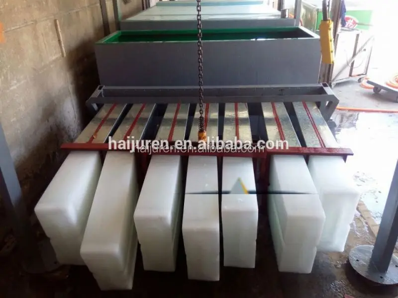 4ton/day  refrigeration system block ice machine