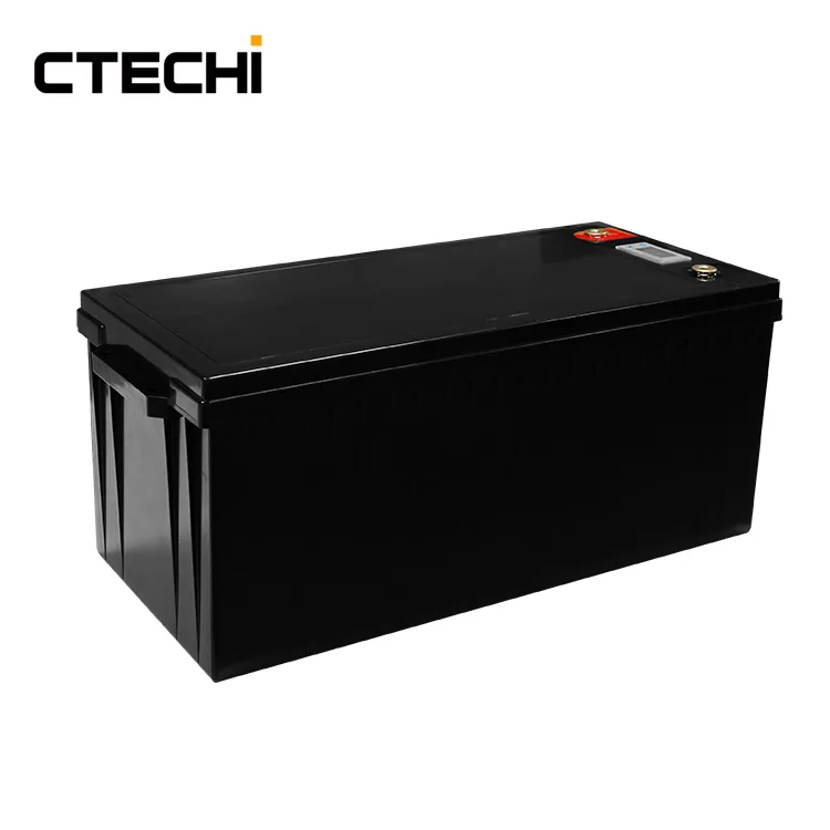 CTECHi 12v 200ah deep cycle storage energy battery with maintenance free