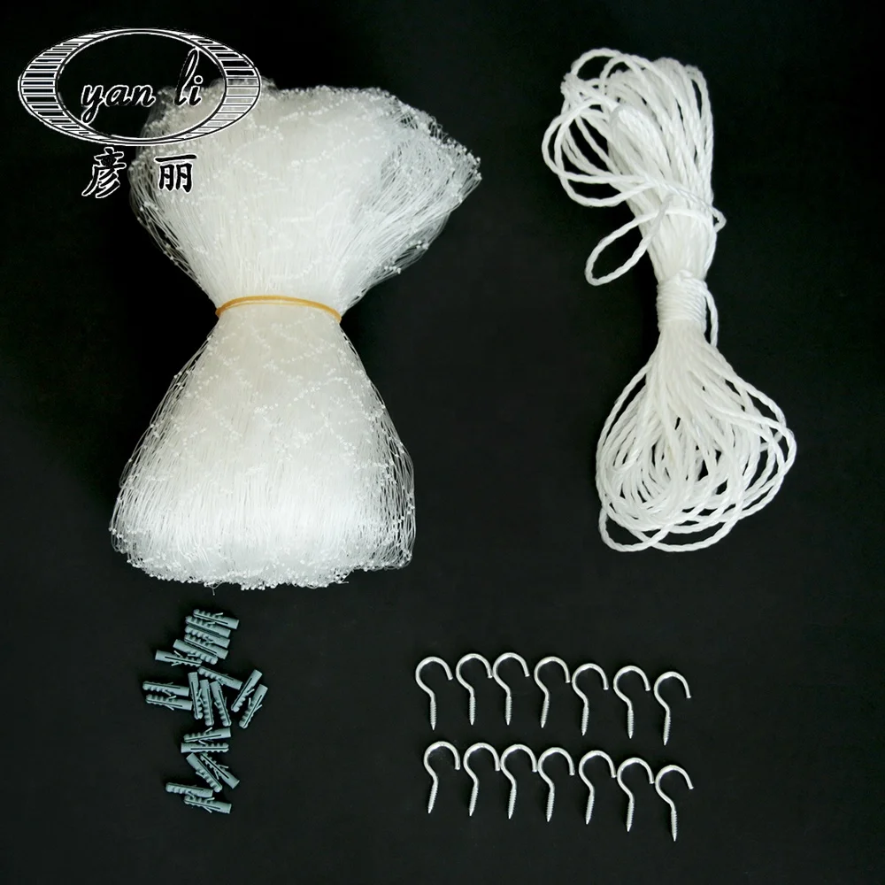 3m*4m 3m*6m 3m*8m 4m*10m cat protection net nylon net for cat cat safety net