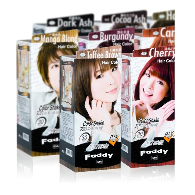 
 Легкая цветная Стойкая краска для волос  