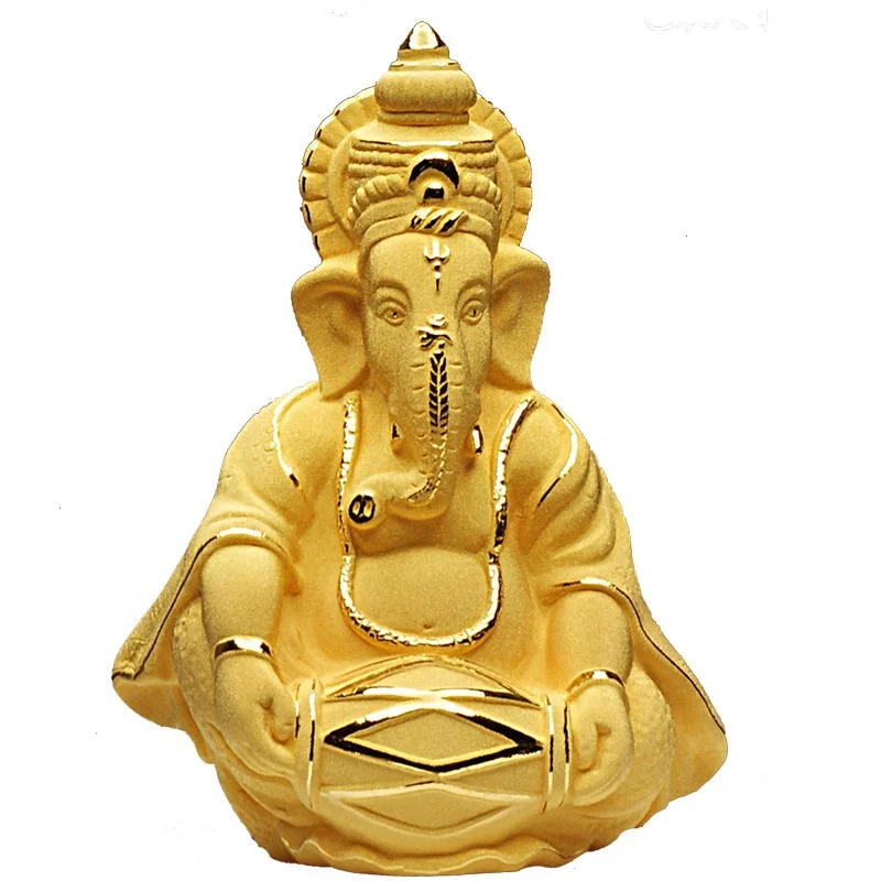 Custom Religion Decoration Buddha Sculpture Handicraft Indian Buddha Statues Elephant God