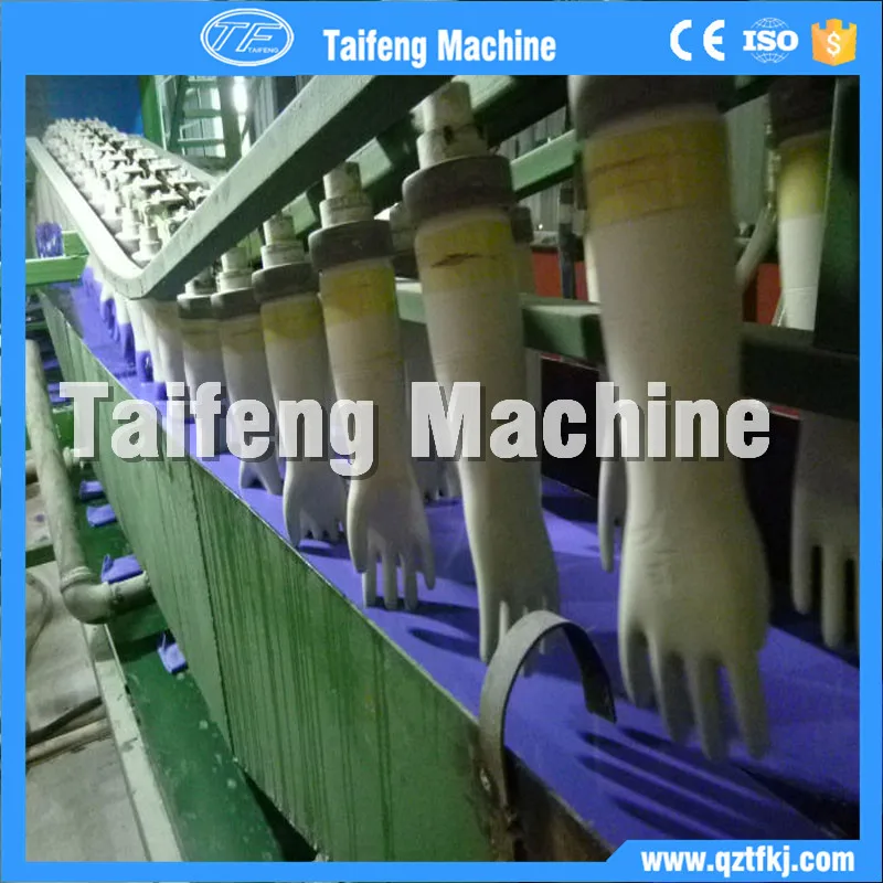 TF-JYX NMSAFETY Orange latex household gloves dish wash glove production equipment machine for sale