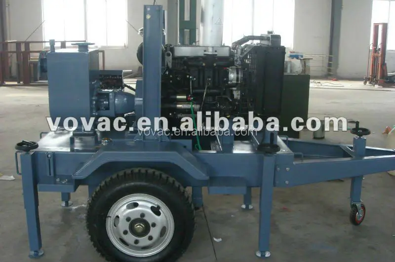 Movable 8 Inch Deutz Diesel Water Pump For farm Irrigation