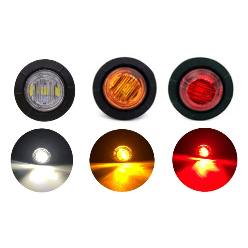 Trucks Clearance Lights Signal Lamp Car Tail Lights Super Bright LED Side Marker Lights