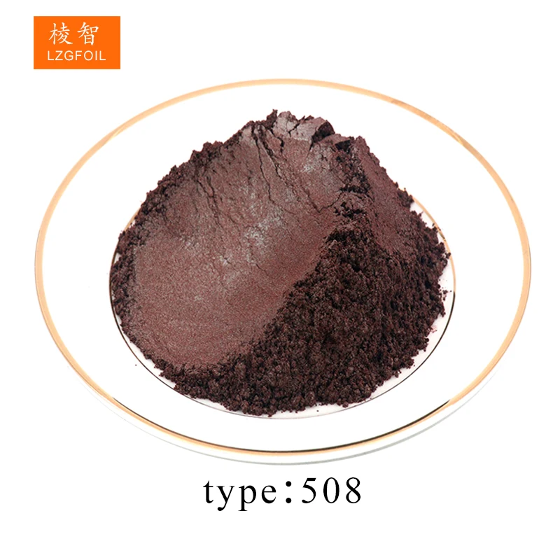 Factory Price 50 g Genuine 5 Colors Colorful Pigment Pink Brown Orange Red for Handmade Soap Crafts Making Pearl Powder
