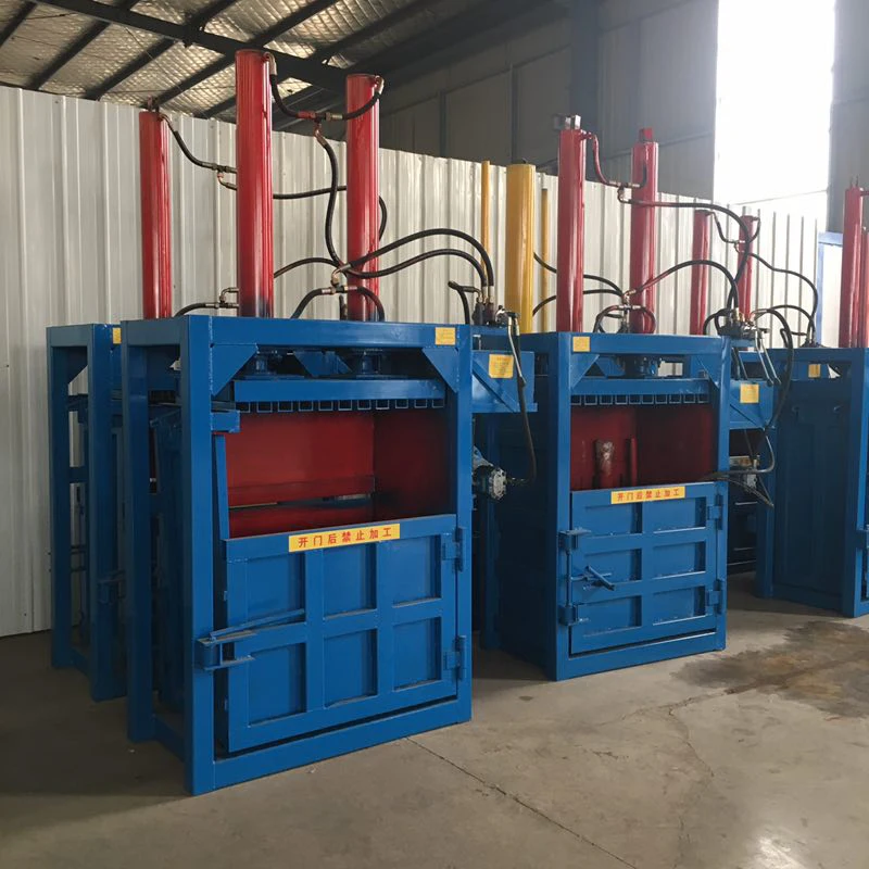Waste Clothes Baler Cotton Cardboard Baling Press Compressor Machine