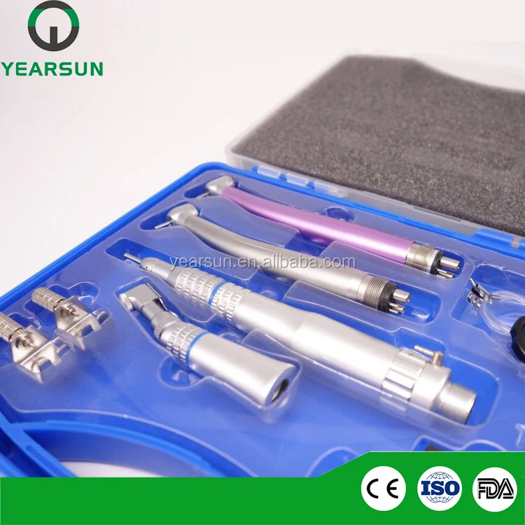 Handpiece dental kit with high and low speed from china manufacturer with good price