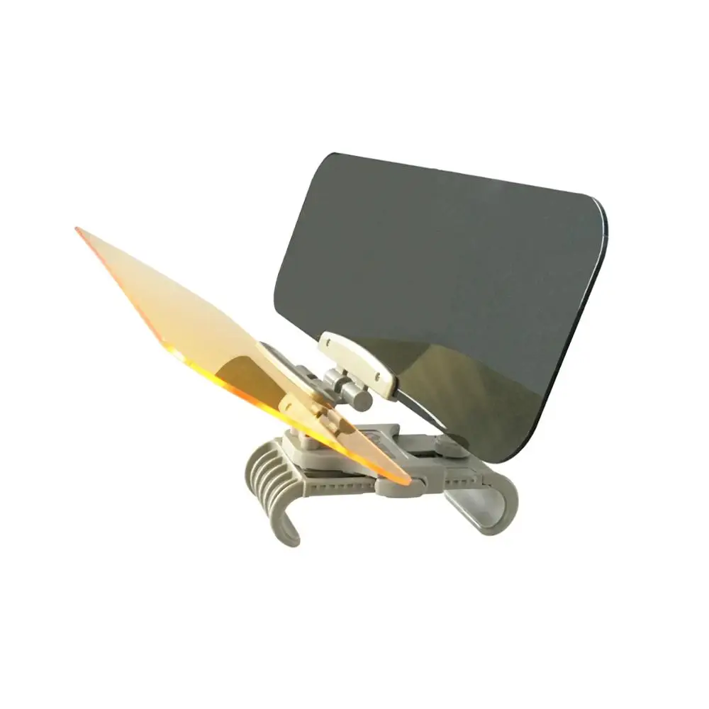 Day and night anti-glare car sun visor mirror