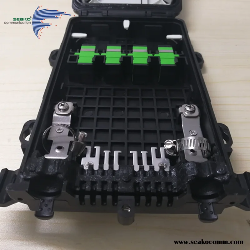 
Horizontal type, fiber optic splice closure 