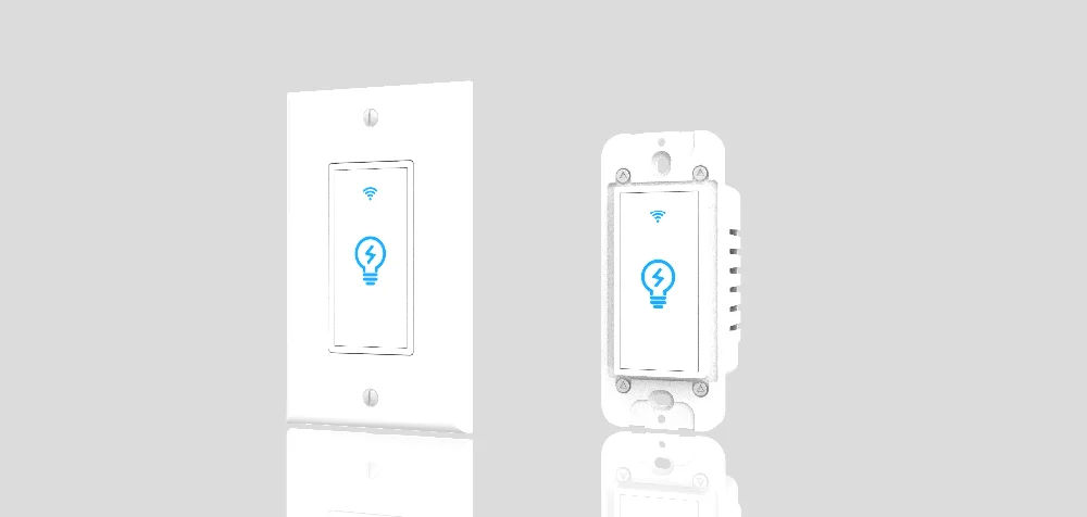 US standard etl certificate fireproof material PC Wi-Fi Smart Switch Alexa touch switch KS-602