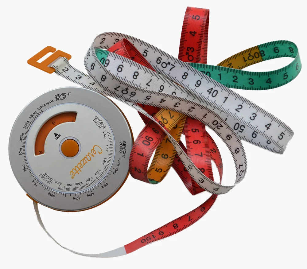 BMI Calculator Height Weight Measuring tape Weight loss measuring tape High Quality