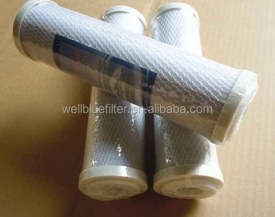 Inline CTO Carbon Block Filter Cartridge