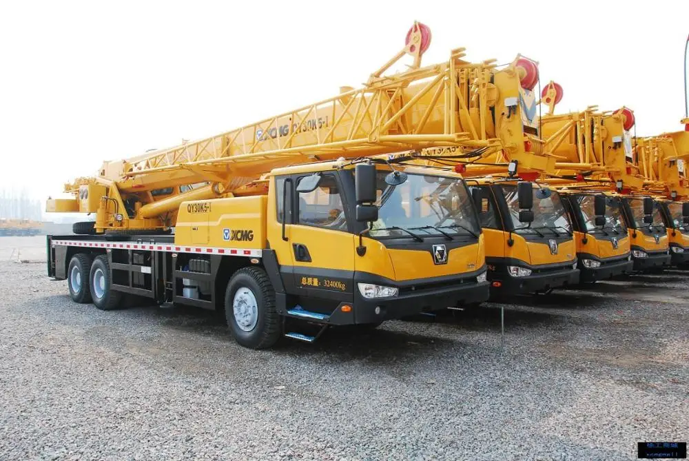 QY30K5C Pilot Control Chinese Construction XCM G 30 ton hydraulic mobile truck crane for Sale
