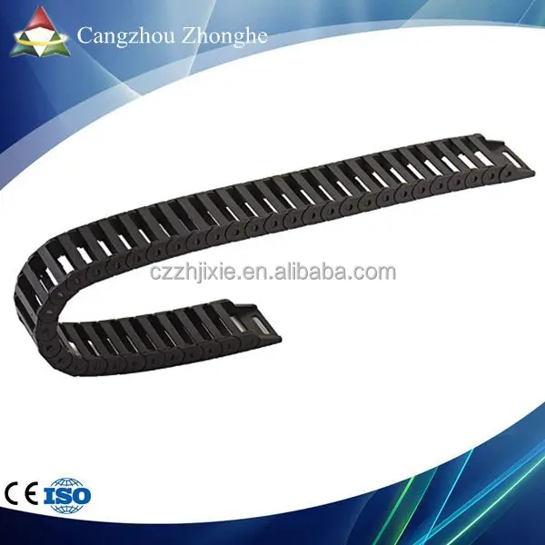 high speed cnc cable chain flexible plastic cable carrier energy chain made in china