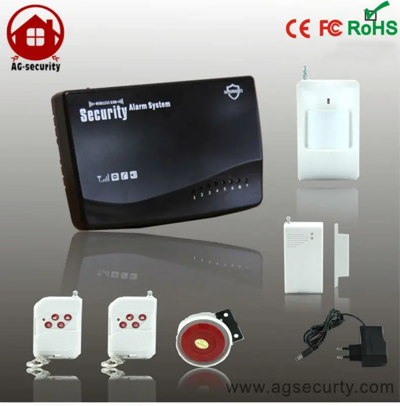 new gsm wireless home security alarm system with automatic dialer