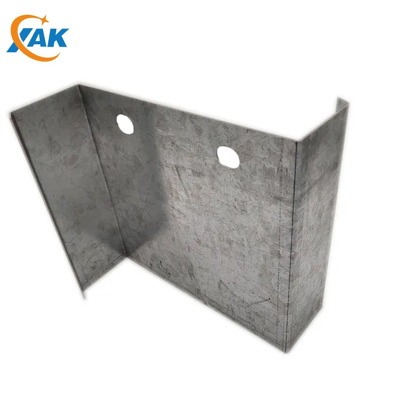 XAK OEM оцинкованная шлицевая сталь производитель мягкий экспорт оцинкованный холоднокатаный Z прогонами канал стальной профиль