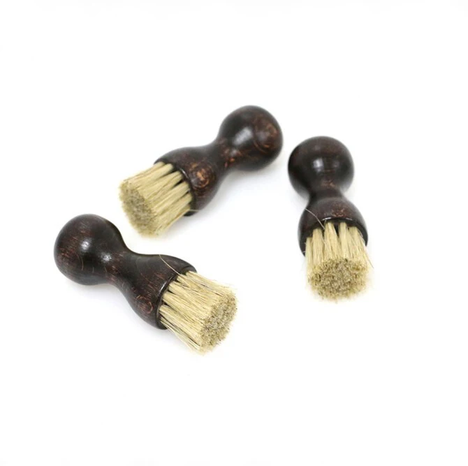 
30 Years Professional manufacturer Shoe Shine Brushes with Pig Hair 