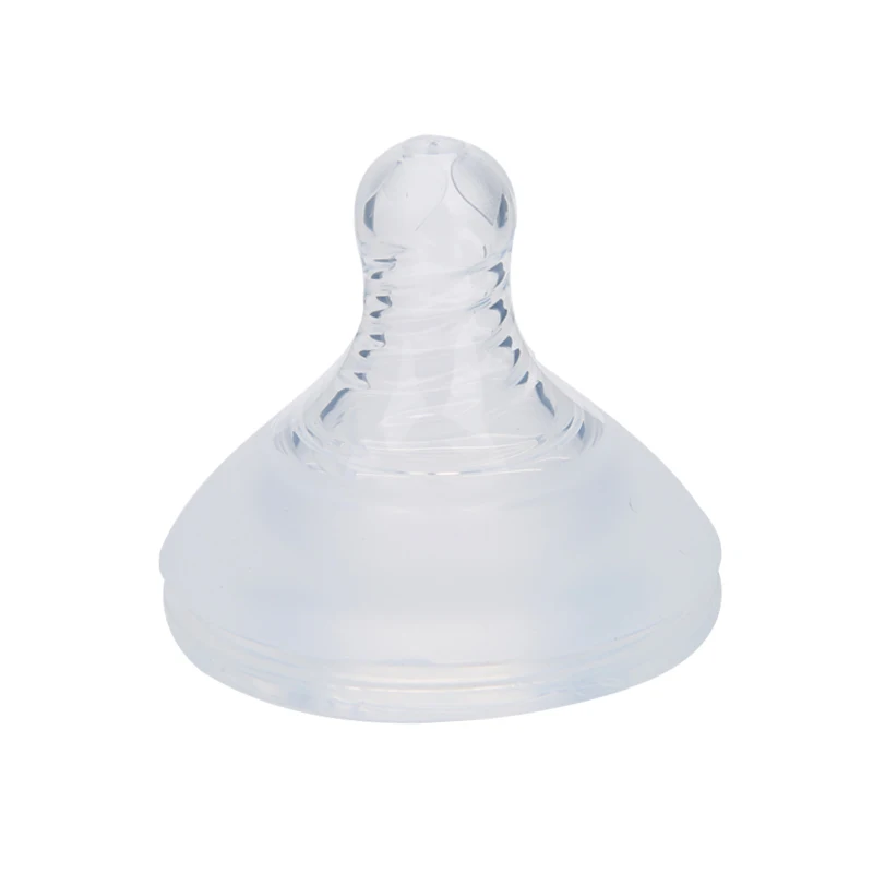 
Custom wide mouth anti-colic silicon soft baby nipple 