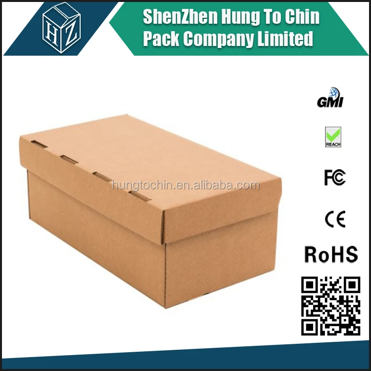 Дизайн водонепроницаемый картонной коробке упаковка для обуви