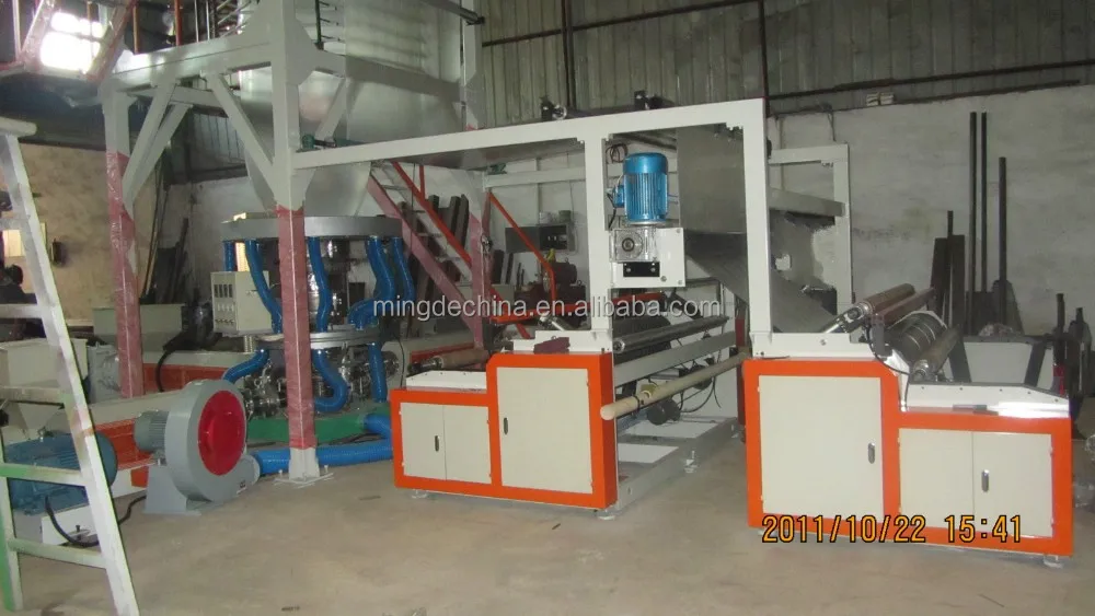 MD-3L three layer co-extrusion film blowing extruder