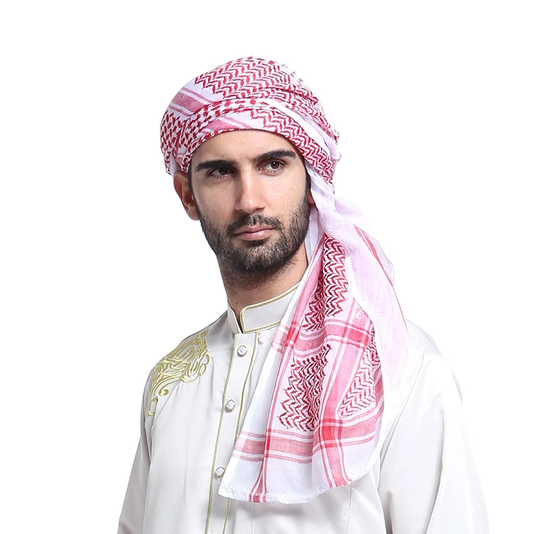 Low Price Stock Arab Men Head Scarf 140*140cm