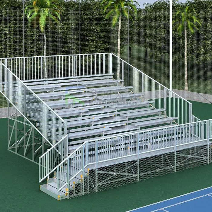 MC-8F outdoor metal structure bleacher for the football cricket education public events